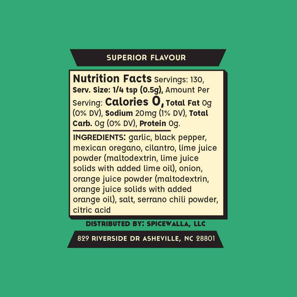 Pescado Verde Seasoning