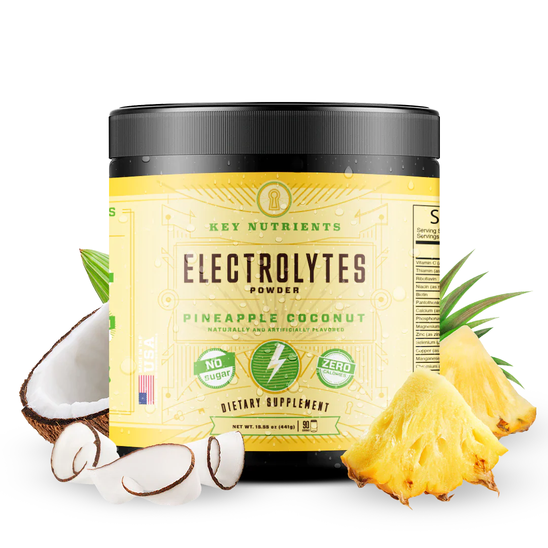 Electrolyte Recovery Plus Powder (Sugar-Free) Key Nutrients
