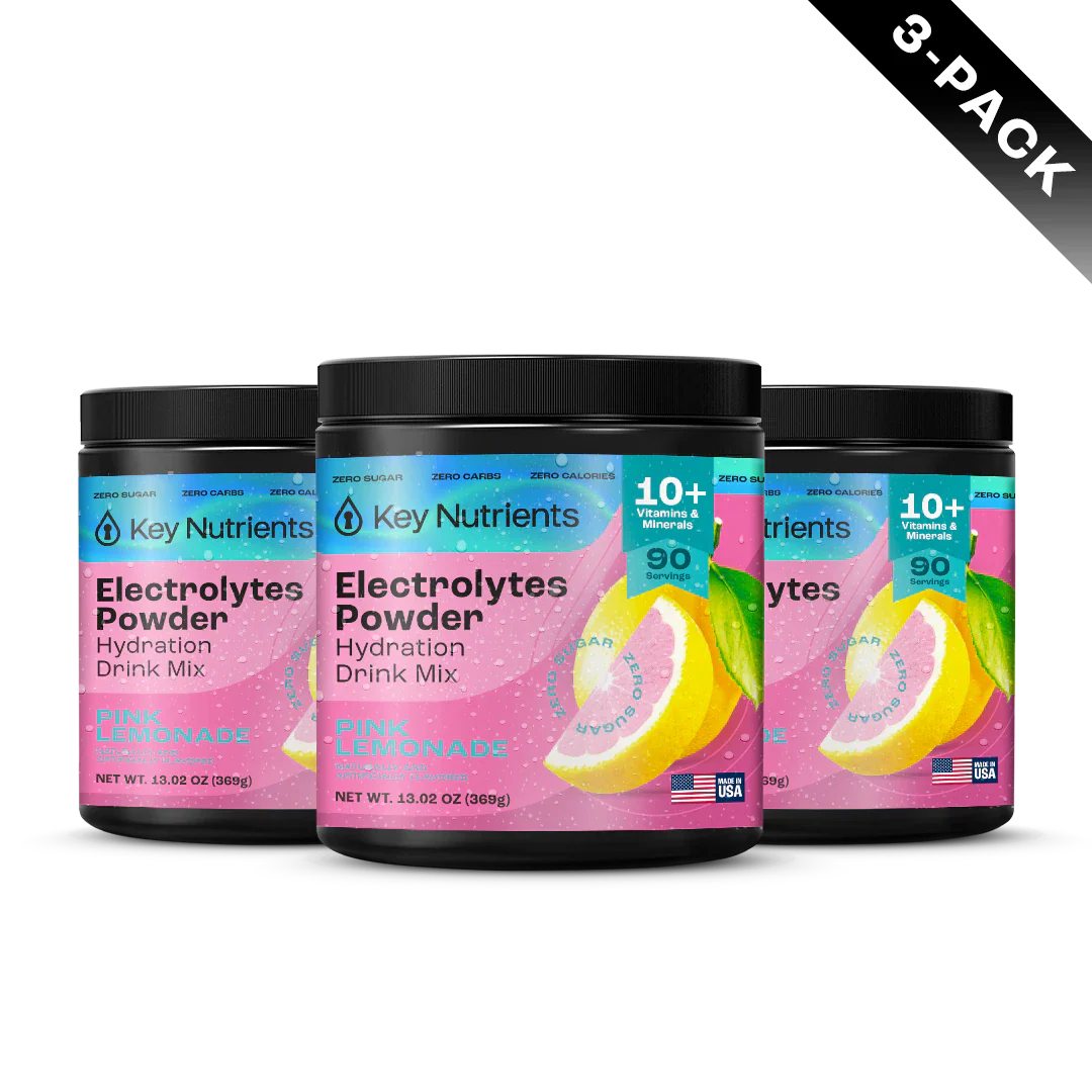 Electrolyte Recovery Plus Powder (Sugar-Free) Key Nutrients