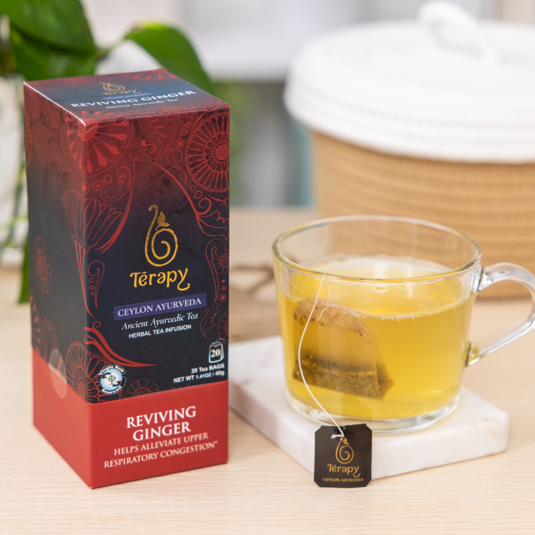 White Smoke Reviving Ginger Tea