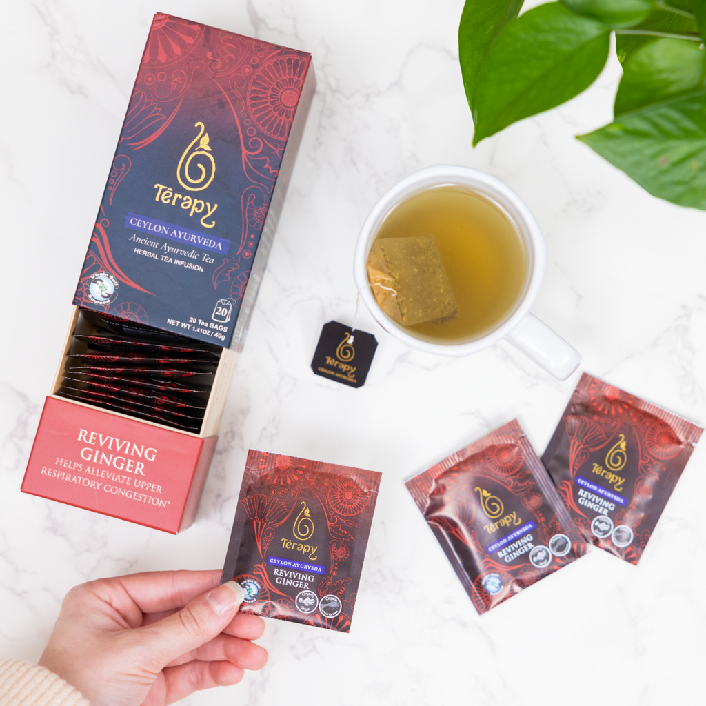 White Smoke Reviving Ginger Tea