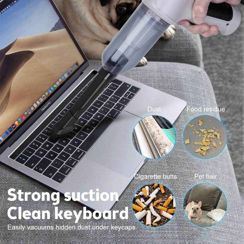 Cordless Vacuum Cleaner | Blowable Portable Cordless Car Vacuum