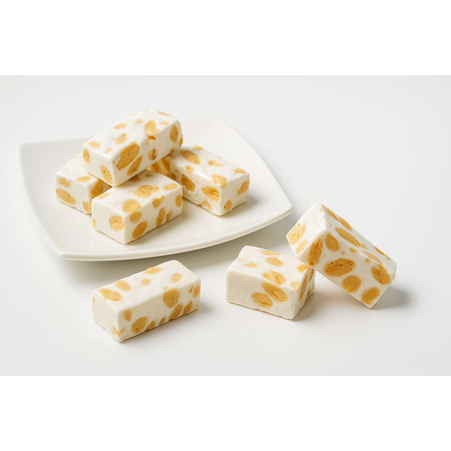 Lavender Andy Anand Sugar Free Almond Brittle Nougat -Turron, Gluten Free, Crunchy, European Sugar Free Turron Taste in Every Bite, Made in Europe