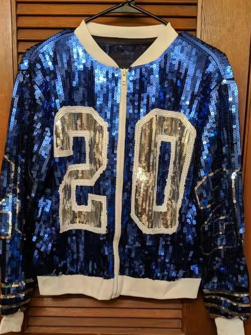 Zeta Phi Beta 20 ZPB Sorority Sequin Jacket T-Shirt Crazed