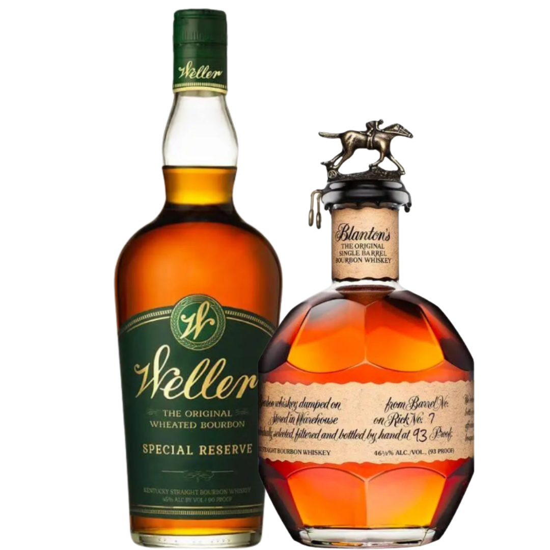 White Smoke Blanton Reserve Bundle: Blanton's Original Single Barrel & W.L. Weller Special Reserve