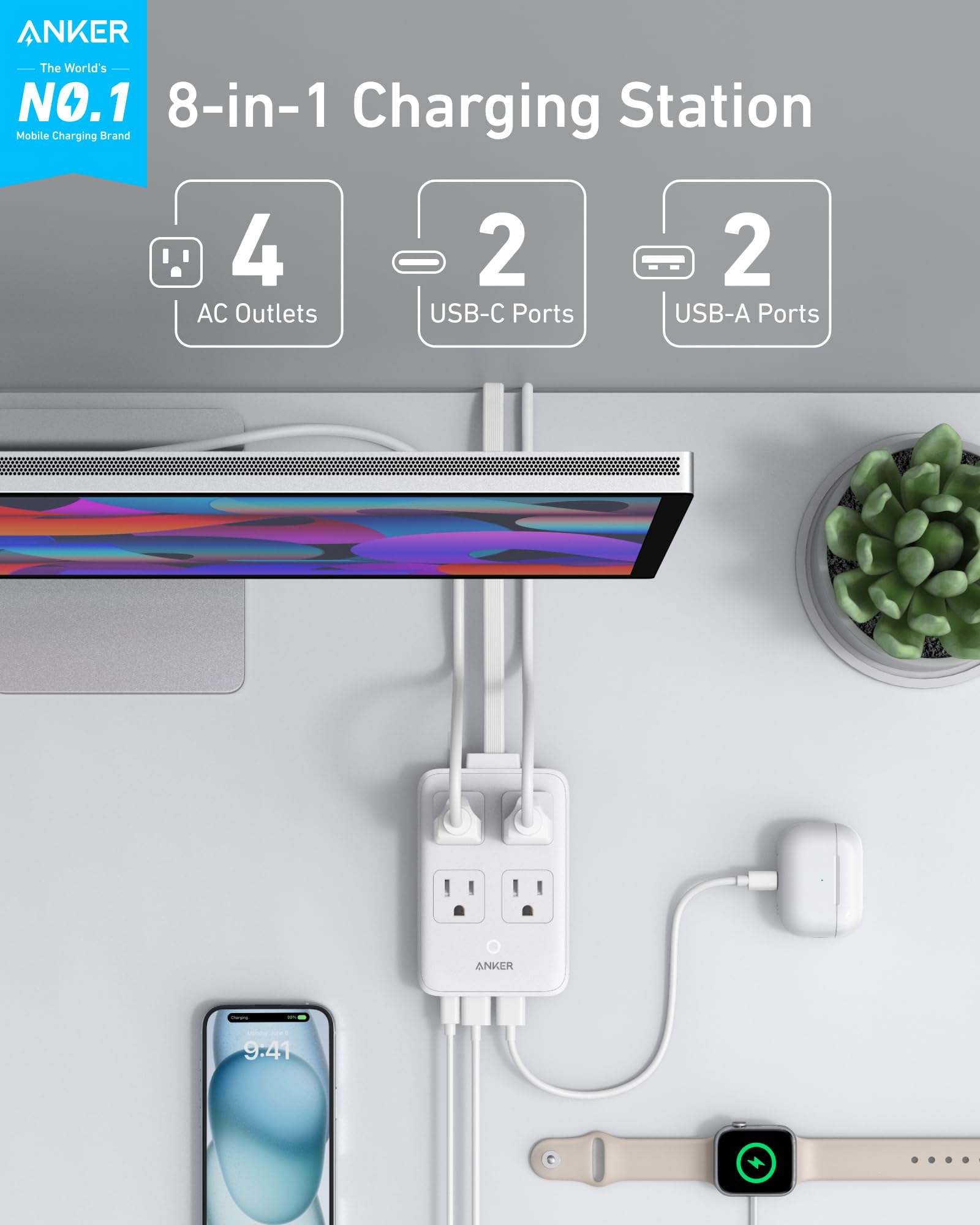 Anker Charging Station (8-in-1, 20W) Anker