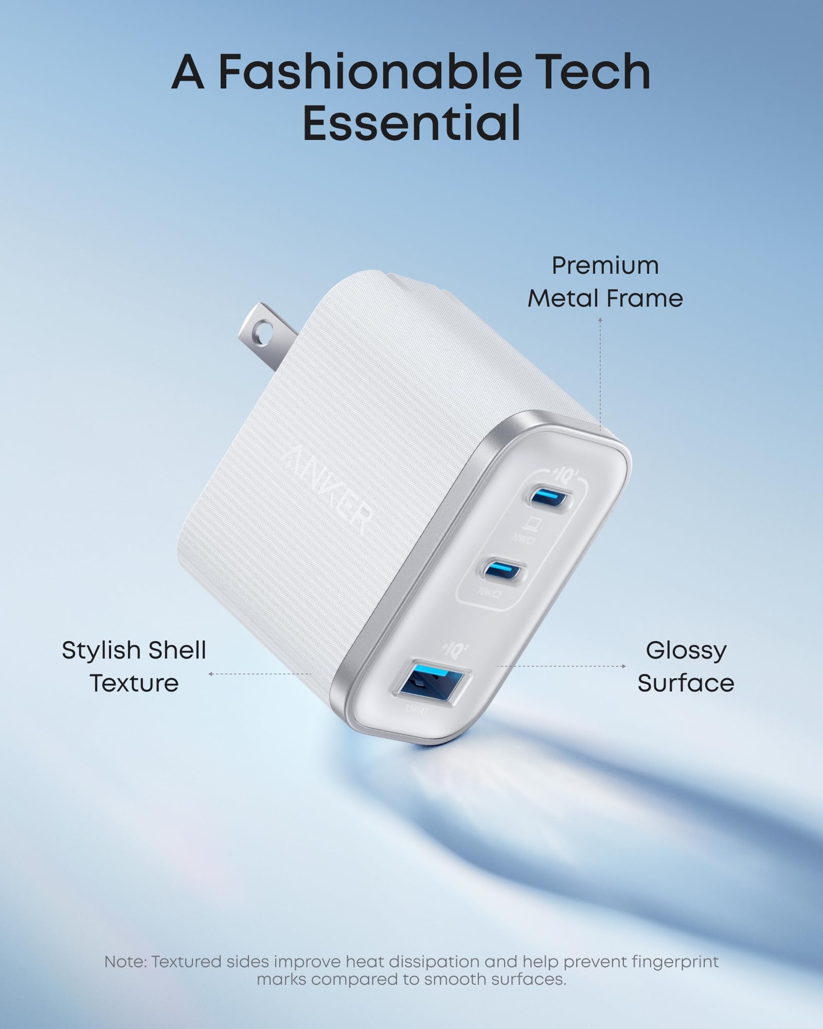 Anker Nano Charger (70W, 3 Ports) Anker
