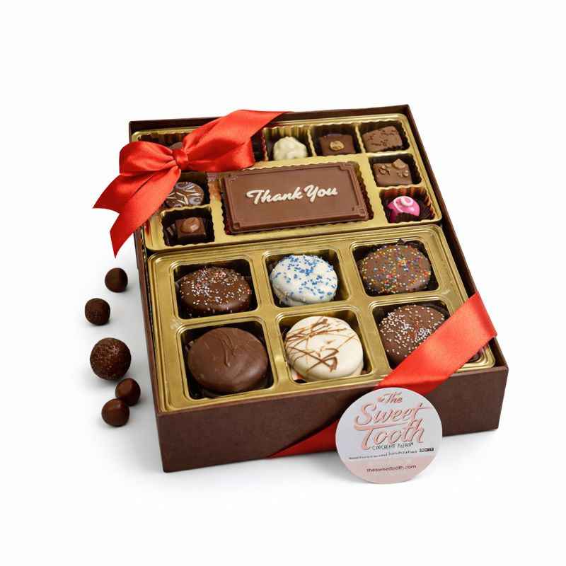 "Say It with Chocolate" Personalized Gift Box