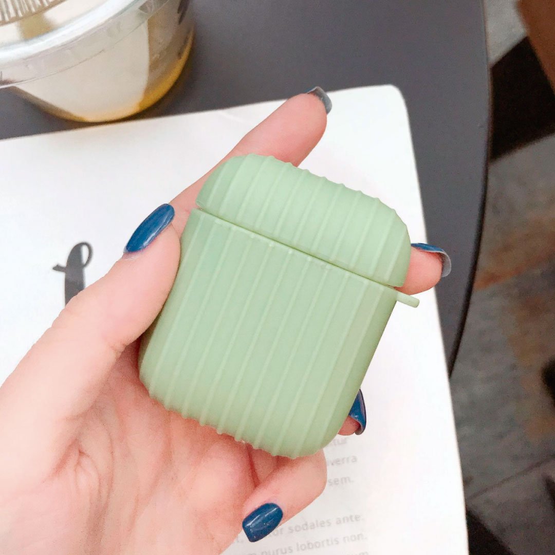 White Smoke Boho Airpod Case