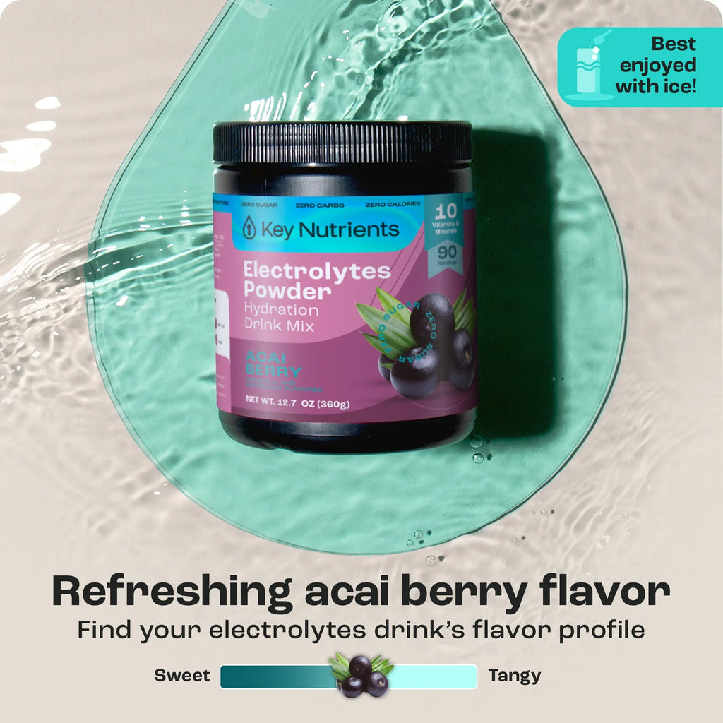 Electrolyte Recovery Plus Powder (Sugar-Free) Key Nutrients