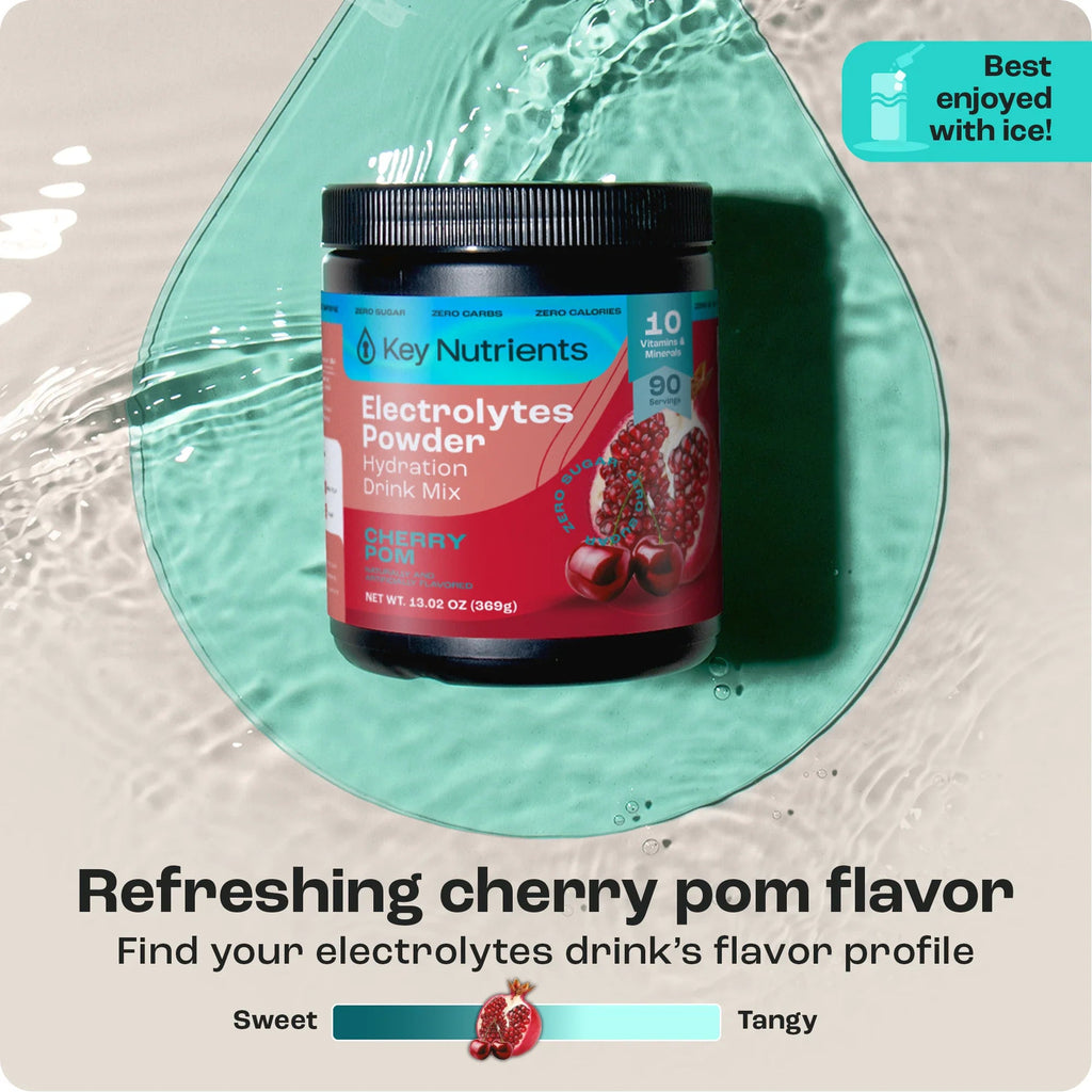 Electrolyte Recovery Plus Powder (Sugar-Free) Key Nutrients