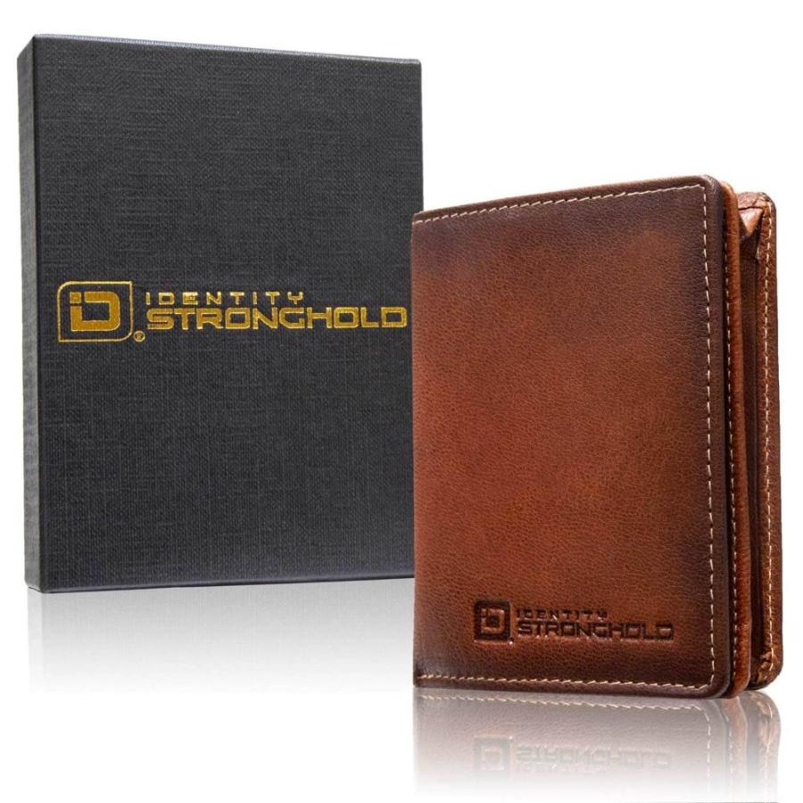 The Waltlet - Maximum Storage RFID Secure Minimalist Wallet, Brown