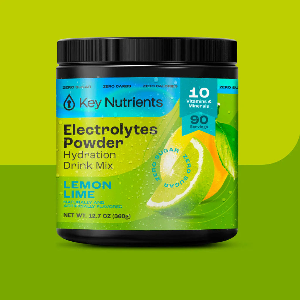 Electrolyte Recovery Plus Powder (Sugar-Free) Key Nutrients