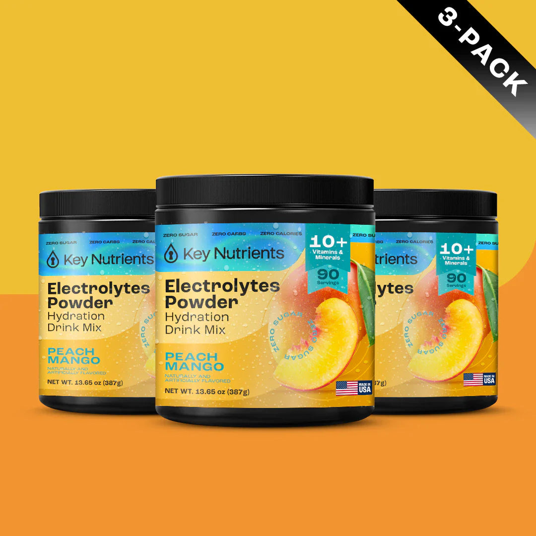 Electrolyte Recovery Plus Powder (Sugar-Free) Key Nutrients