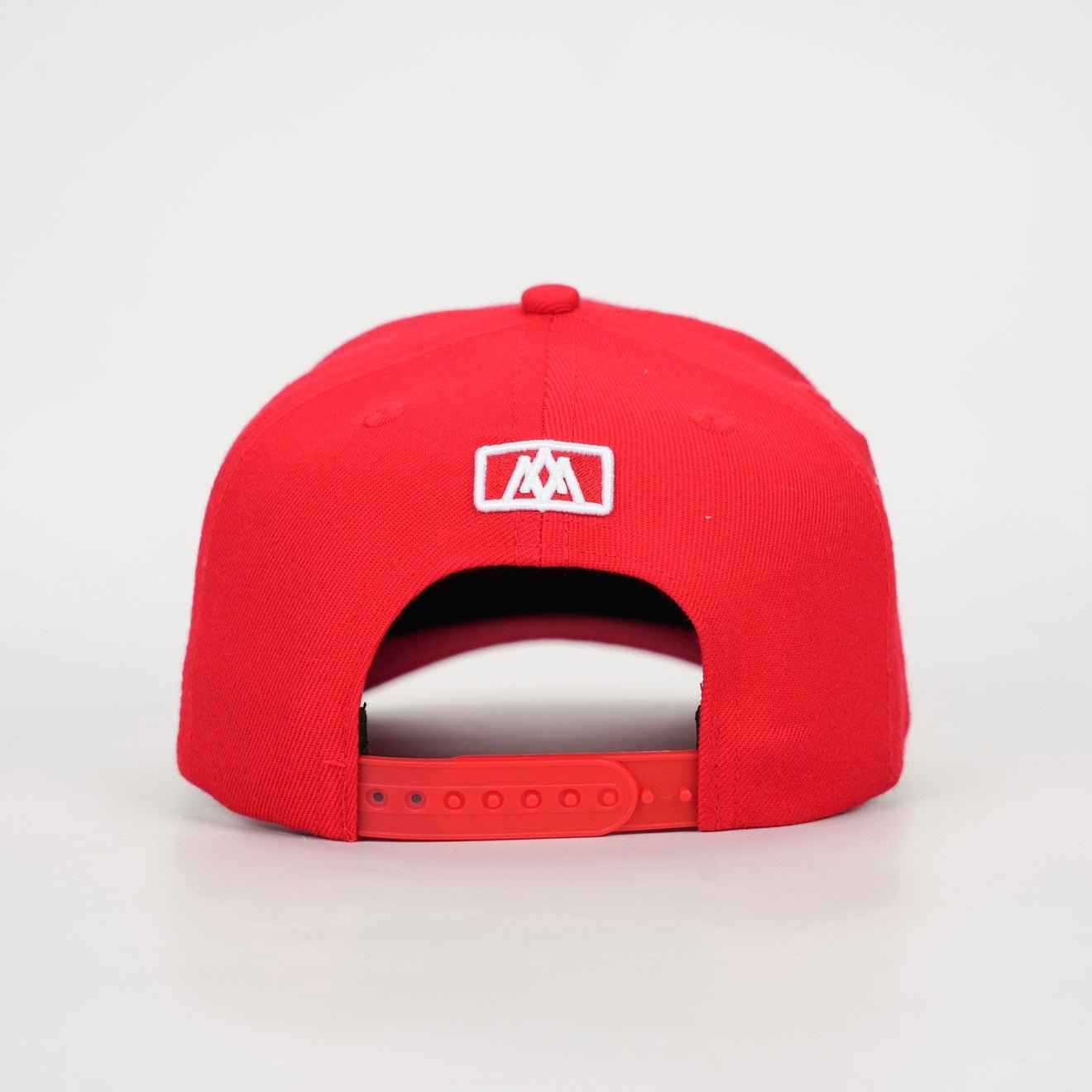 ‘7’ Premium SnapBack - Red/White