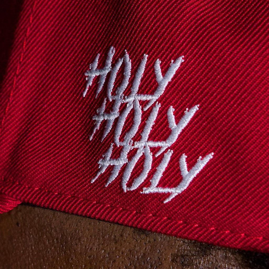 ‘7’ Premium SnapBack - Red/White Malta Apparel