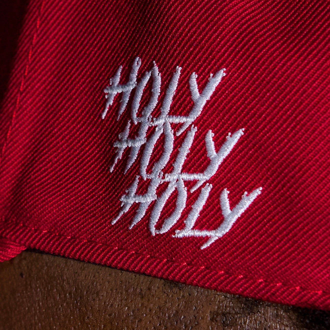 ‘7’ Premium SnapBack - Red/White Malta Apparel