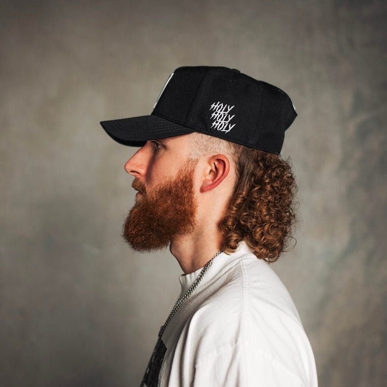 ‘7’ Premium SnapBack - Black/White Malta Apparel