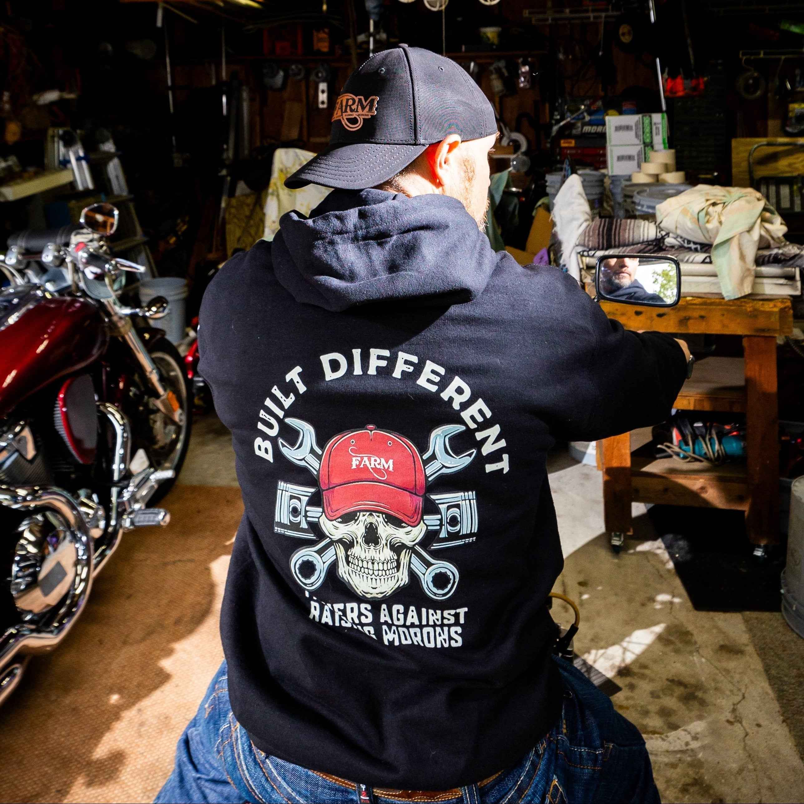 Built Different Hoodie - Black