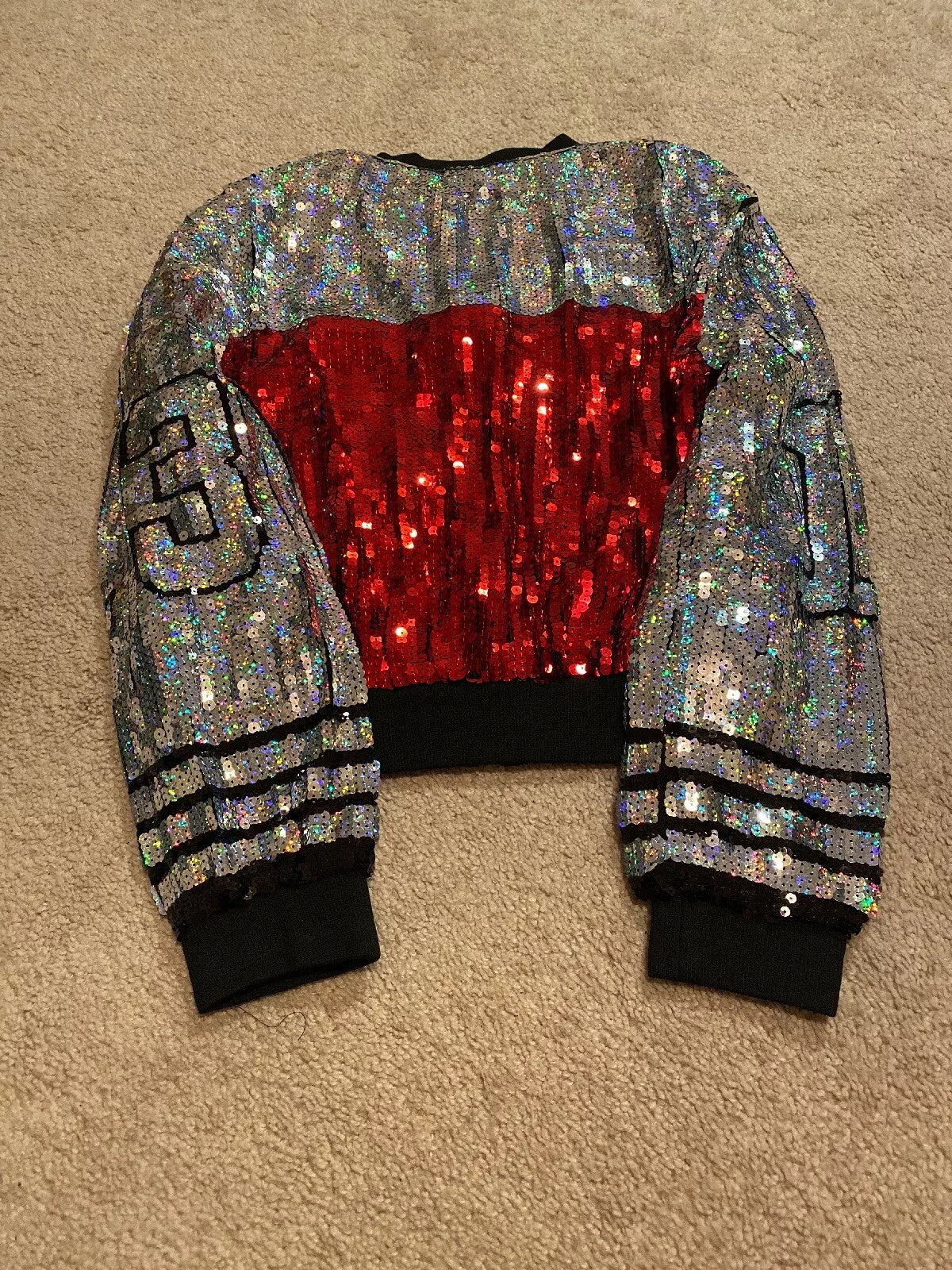 Delta Sigma Theta DST 1913 Sorority Sequin Jacket T-Shirt Crazed
