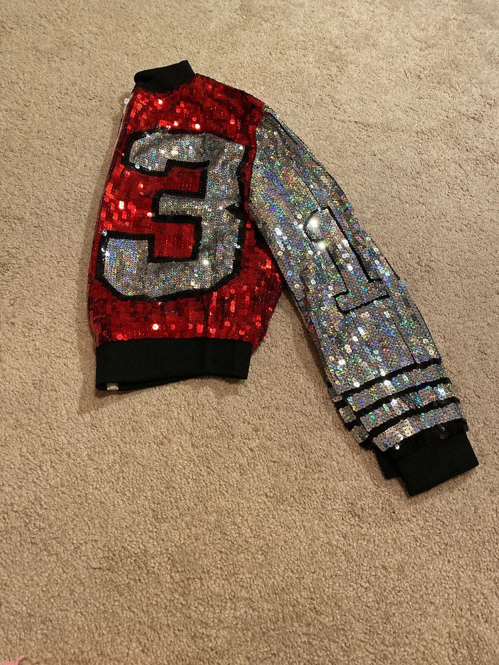 Delta Sigma Theta DST 1913 Sorority Sequin Jacket T-Shirt Crazed