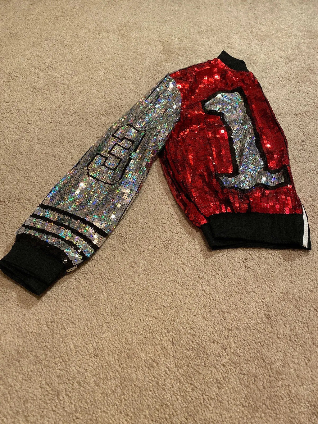 Delta Sigma Theta DST 1913 Sorority Sequin Jacket T-Shirt Crazed