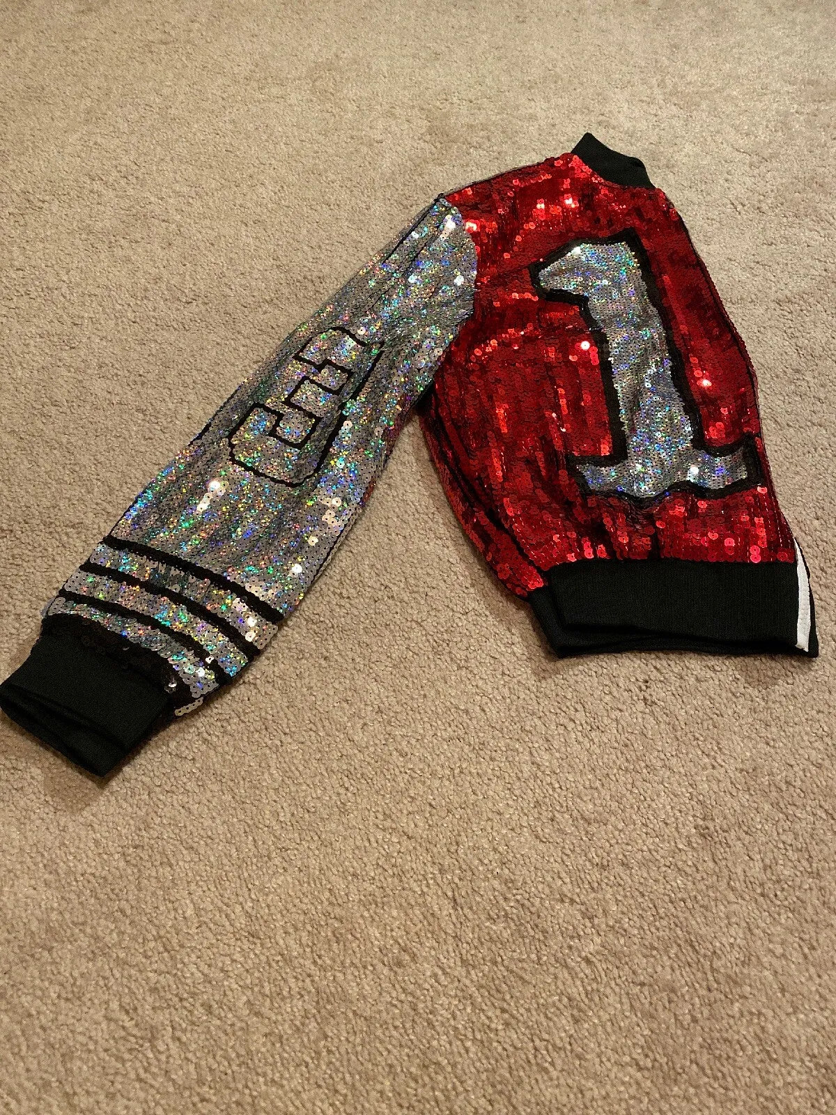 Delta Sigma Theta DST 1913 Sorority Sequin Jacket T-Shirt Crazed