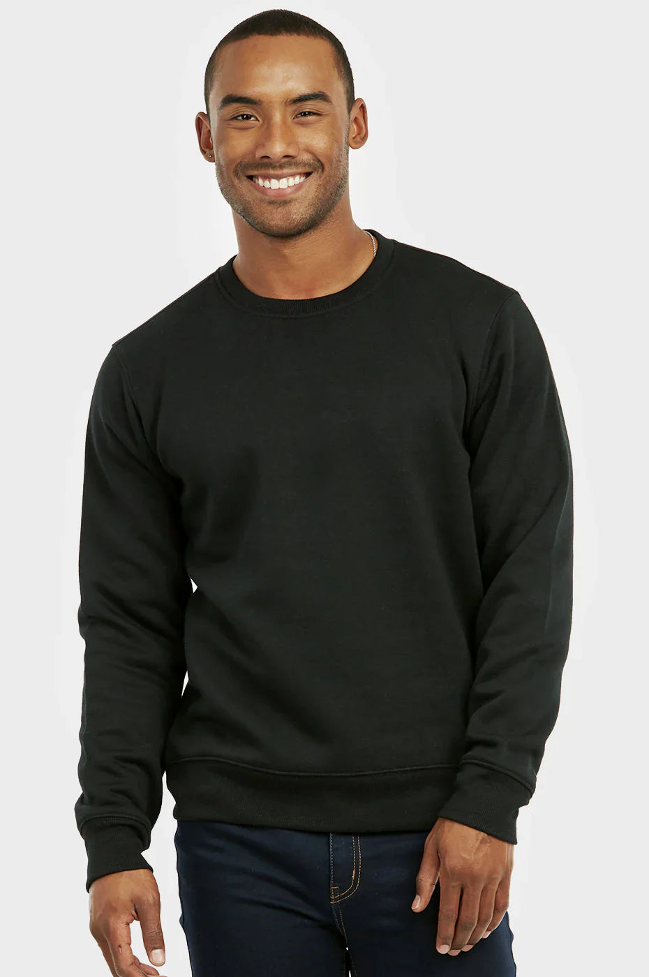 Black KNOCKER Crew MEN'S SWEATSHIRT