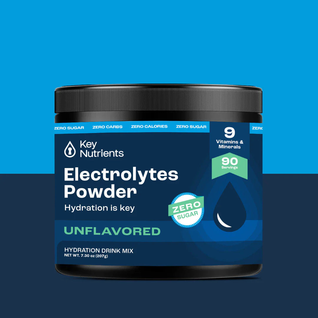Electrolyte Recovery Plus Powder (Sugar-Free) Key Nutrients